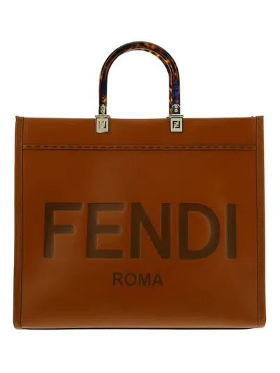 Fendi Shoulder Bags In Brown