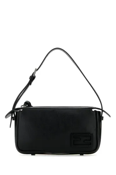 Fendi Simply  Mini Bag In Neropuvibr