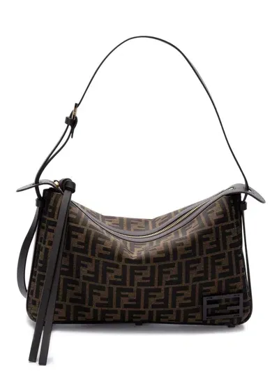 Fendi Simply Media In Jacquard Bags