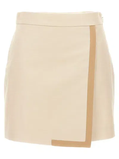 Fendi Skirts In Beige