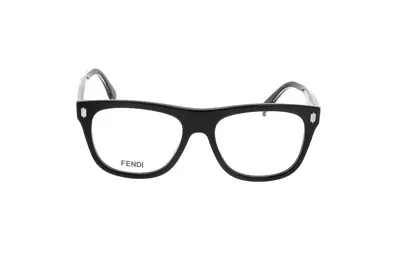 Fendi Square-frame Glasses In Black