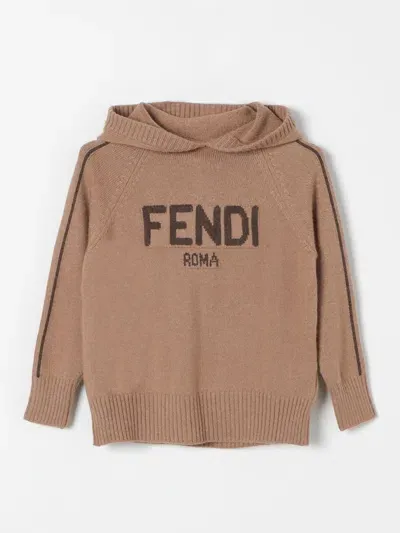 Fendi Kids' Pullover  Kinder Farbe Braun In Brown