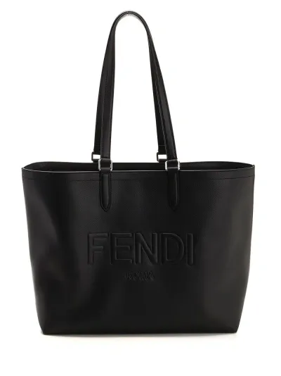 Fendi Tote Bag In Black