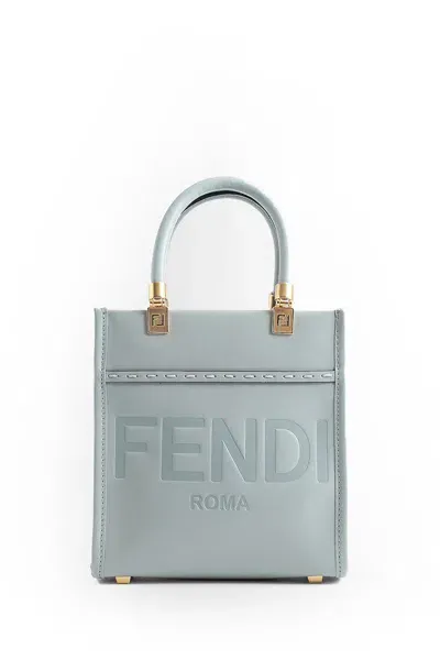 Fendi Tote In Blue