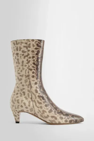 Fendi Woman Beige Boots