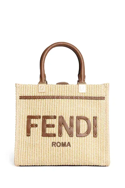 Fendi Handbags In Beige