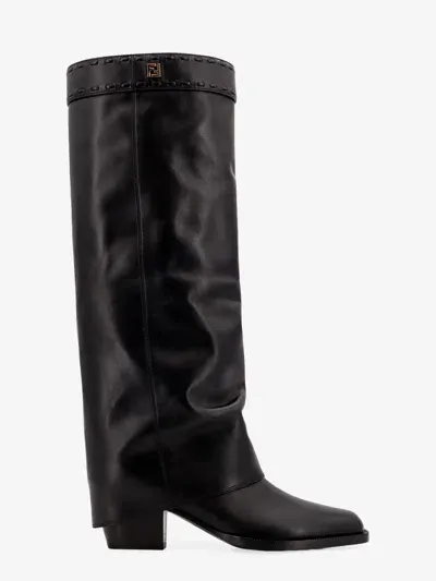 Fendi Show Boots In Black