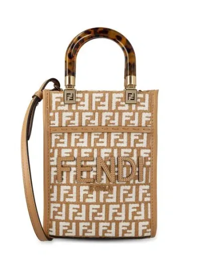 Fendi Sunshine Mini Bag In Multicolor