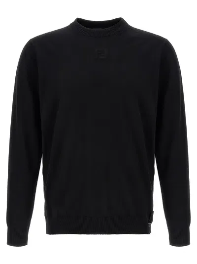 Fendi Sweaters In Black