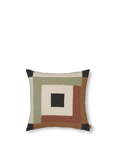 Ferm Living - Fr Border Patchwork Cushion In Multi