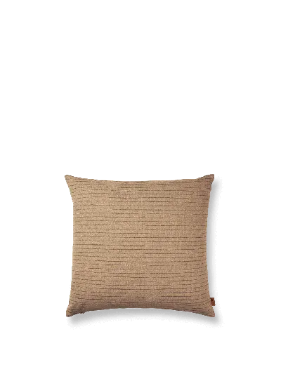 Ferm Living - Fr Brown Cotton Cushion Cover