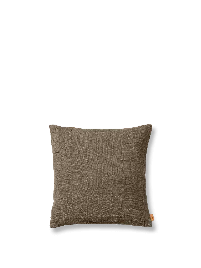 Ferm Living - Fr Darn Cushion In Brown