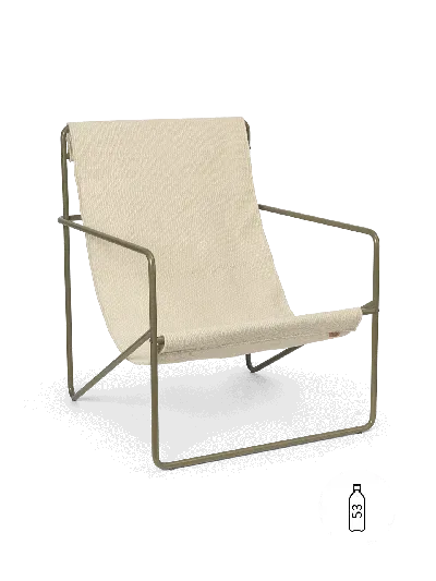 Ferm Living - Fr Desert Lounge Chair In Neutral