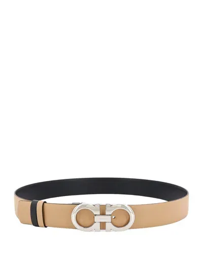 Ferragamo Belt In Beige