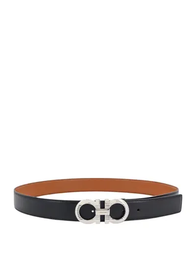 Ferragamo Belt In Black