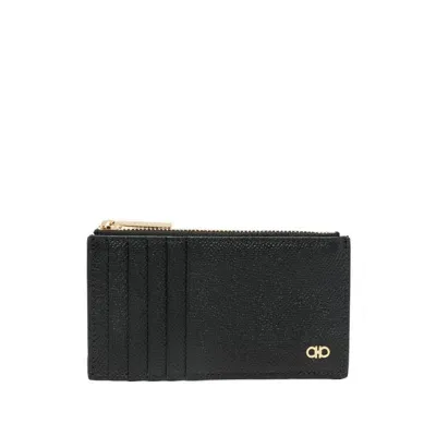 Ferragamo Salvatore  Small Leather Goods In Black