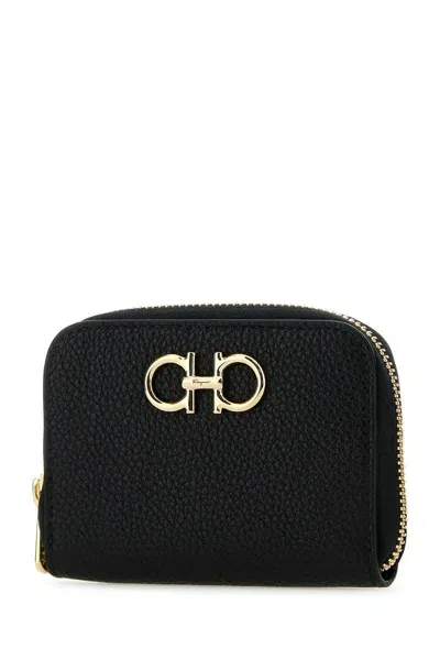 Ferragamo Salvatore  Wallets In Black Black