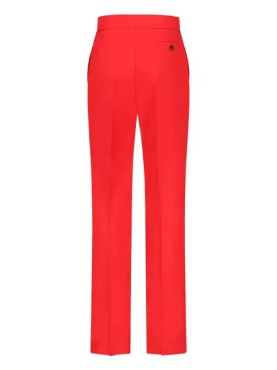 Ferragamo Trousers In Red