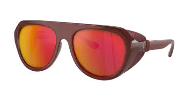 Ferrari Unisex Sunglass Fh2002qu In Mirror Red Polar