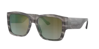 Ferrari Unisex Sunglass Fh2003u In Gradient Green Mirror