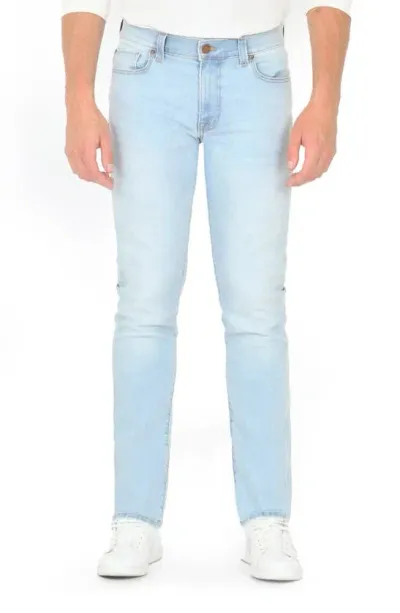 Fidelity Denim Torino Slim Fit Jeans In Dahlia Blue