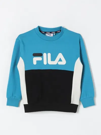 Fila Sweater  Kids Color Gnawed Blue In Hellblau