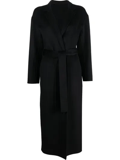 Filippa K Alexa Long Coat In Blue