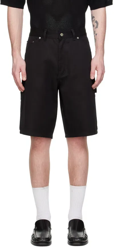 Filippa K Black Pocket Shorts