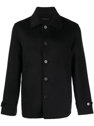 Filippa K Hemdjacke Mit Knopfleiste In Black