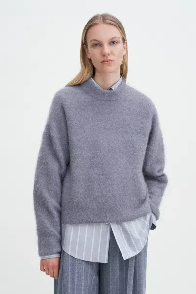 Filippa K Fluffy Sweater In Grey