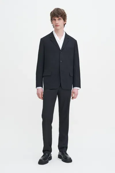 Filippa K Lightweight Twill Blazer In Black