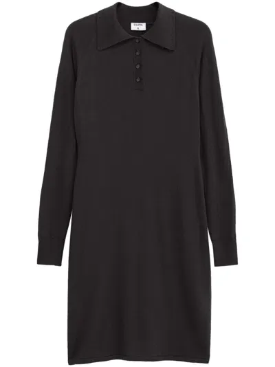 Filippa K Polo Dress In Brown