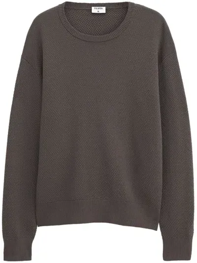 Filippa K Recycled Wool Sweater In Green