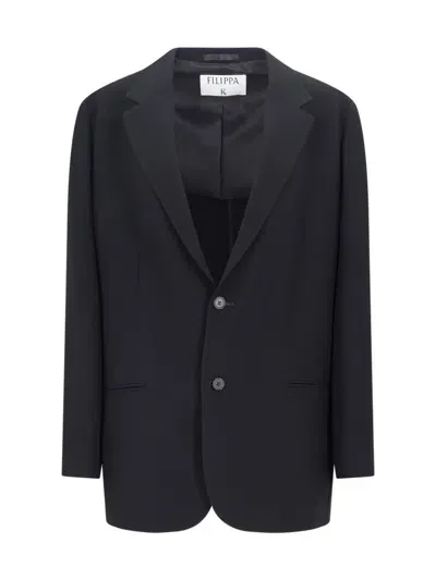 Filippa K Single-breasted Blazer In Black