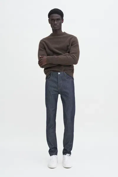 Filippa K Slim Straight Jeans In Blue