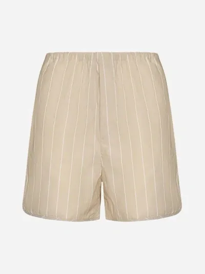 Filippa K Short In Beige,white