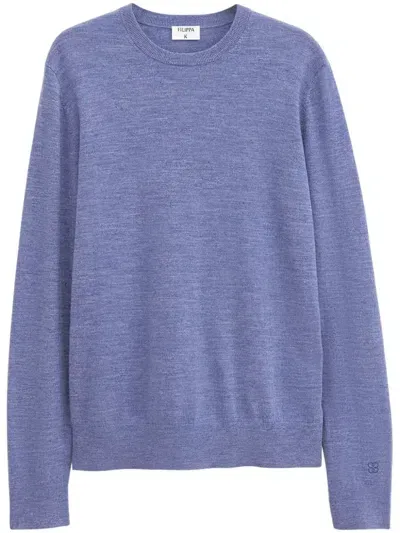 Filippa K Wool Sweater In Blue