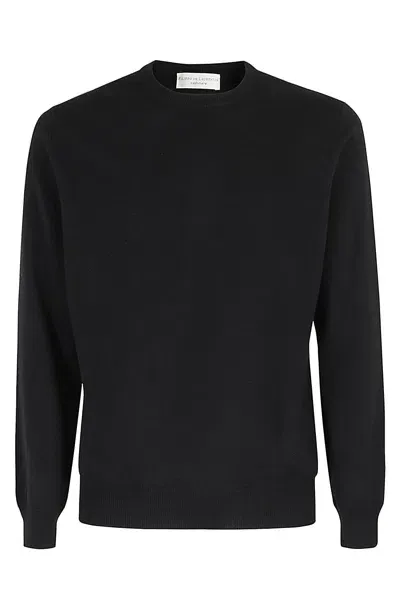 Filippo De Laurentiis Girocollo ml Cashmere In Nero