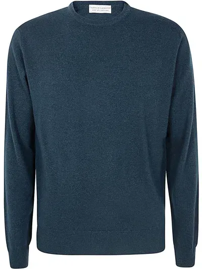 Filippo De Laurentiis Long Sleeves Round Neck In Green