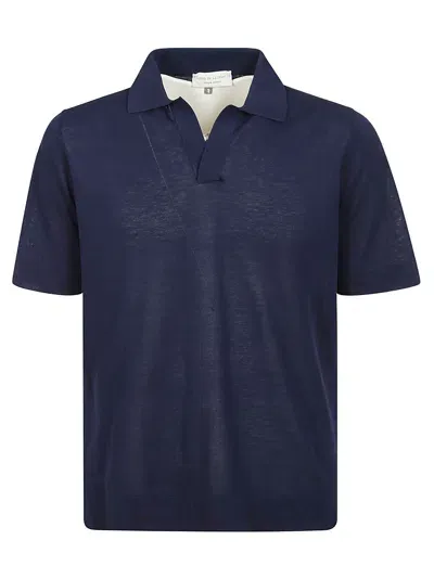 Filippo De Laurentiis Polo Skipper Ss In Medium Wash