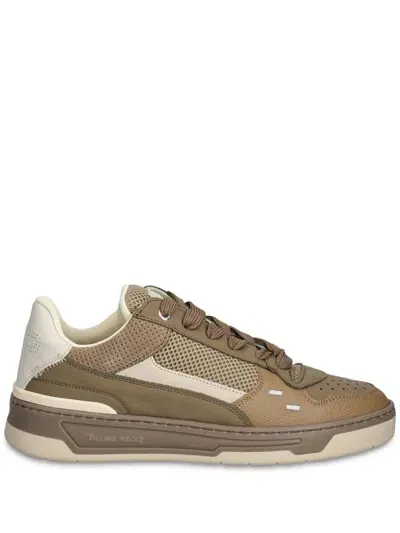 Filling Pieces Leather Sneakers In Neutrals