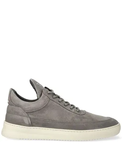 Filling Pieces Suede Low-top Sneakers In Grey