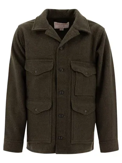 Filson Over Shirt In Green Cloth