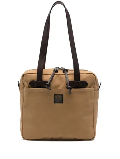 Filson Small Zipper  Tote Bag Bags In Brown