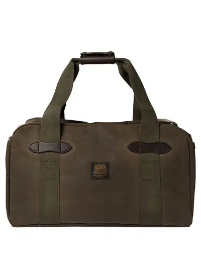 Filson "small Tin" Duffle Bag In Green