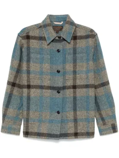 Filson Wool Shirt Jacket In 305 Ballard Plaid