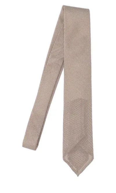 Finamore Tie In Brown