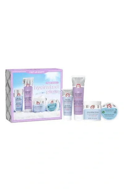 First Aid Beauty Fresh Snow + Hydrated Glow Bestsellers Kit (limited Edition) $90 Value In No Color