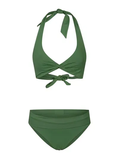 Fisico Crossroads Bikini In Green