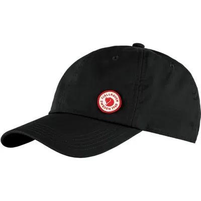 Fjall Raven Fjällräven Logo Patch Adjustable Baseball Cap In Dark Navy 555